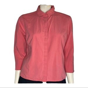 Croft & Barrow Stretch Button Down Shirt Sz M